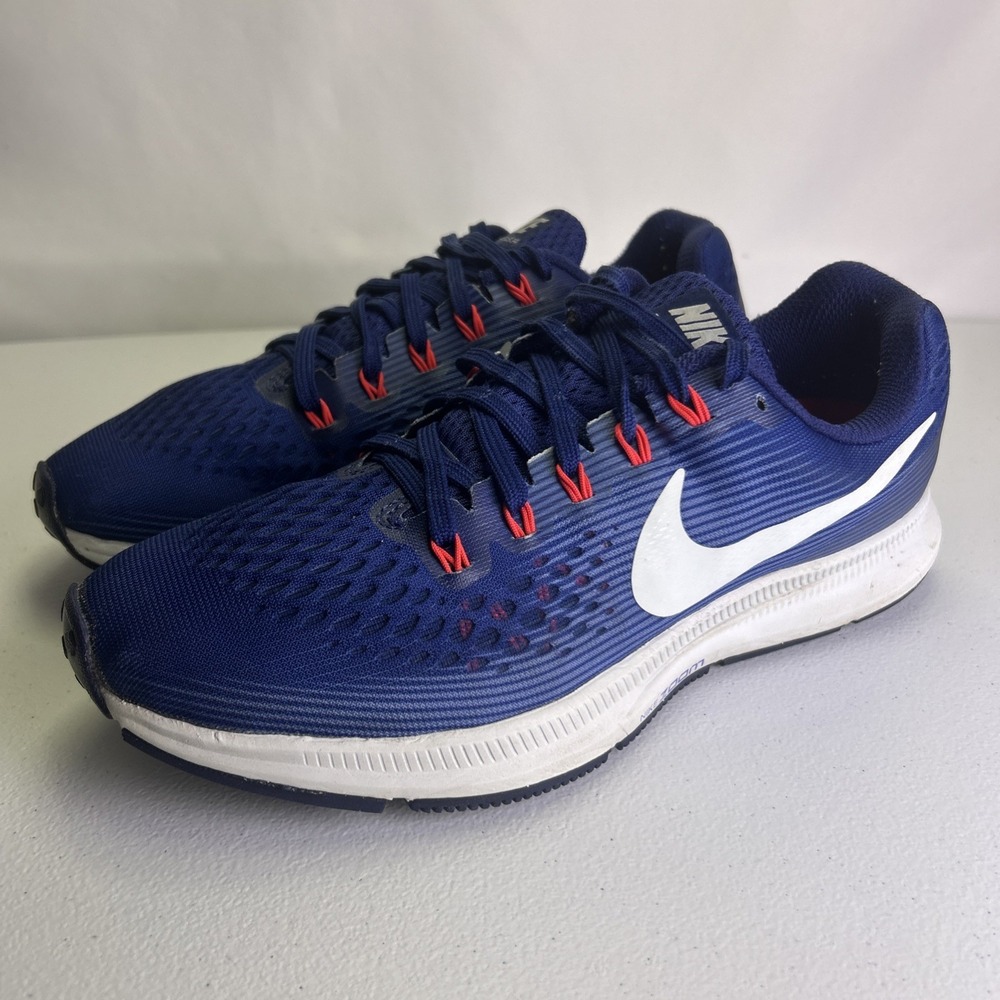 Nike‎ Air Zoom Pegasus 34 Blue Void Ghost Aqua 880560-410 Women's Size 9